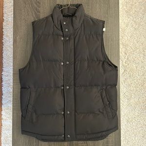 St. John’s Bay Black Vest Size Small - never worn